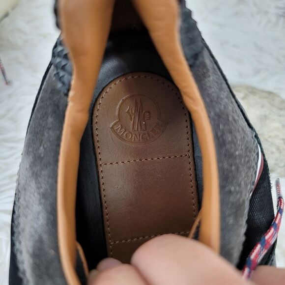 Moncler camo leather sneakers - Picture 7 of 16